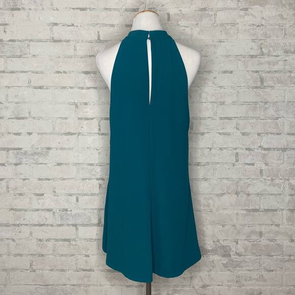 Lovers + Friends | Teal Lily Halter Neck Sleeveless Dress - Picture 4 of 7